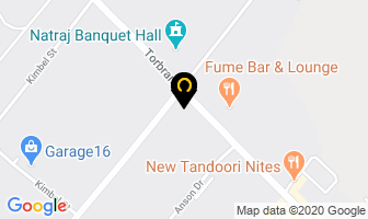 Million Dollar Restaurant in Mississauga map