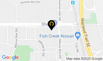 Millrise Dental Clinic in Calgary map