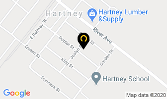 Mills Farm Equipment Ltd in Hartney map