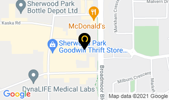 Mills Haven Dental in Sherwood Park map