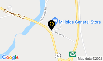 Millside General Store in Pictou map