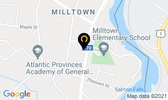 Milltown Garage in Saint Stephen map