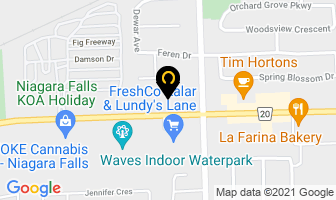 Millwrights Local 1007 in Niagara Falls map