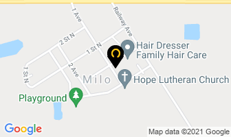 Milo Green Foods in Division No. 5 map