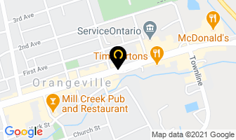 Mimosa Boutique in Orangeville map