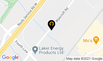 Min-Chem Canada Ltd in Burlington map
