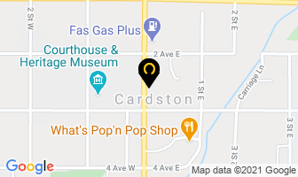 Mings Gardens in Melfort map