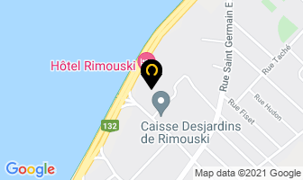 Mini-Golf Le Birdie in Rimouski map