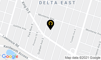 Mini-Load Disposal Service in Hamilton map