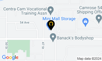 Mini Mall Storage ​ ​ ​ ​ ​ in Camrose map