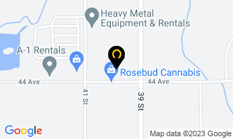 Mini Mall Storage in Camrose map