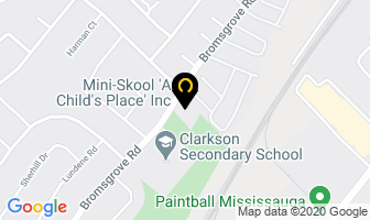 Mini-Skool A Child's Place in Mississauga map