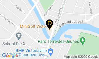 Minigolf Victo in Victoriaville map