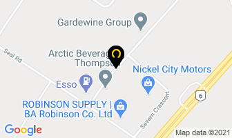 Mining Technologies International Inc in Thompson map