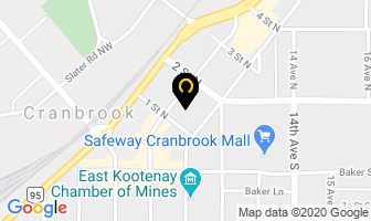 Ministry Of Transportation in Cranbrook map
