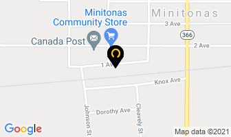 Minitonas Fire Hall in Minitonas map