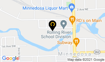 Minnedosa Collegiate in Lachine map