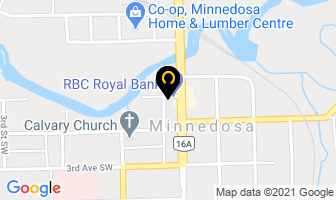 Minnedosa Regional Library in Lachine map