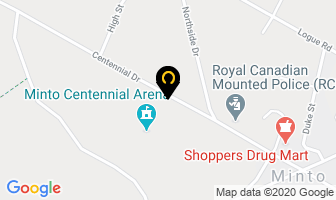 Minto Centennial Arena in Port Moody map