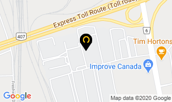 Miracle Marble in Vaughan map