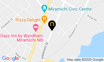 Miramichi City Accounting in Miramichi map