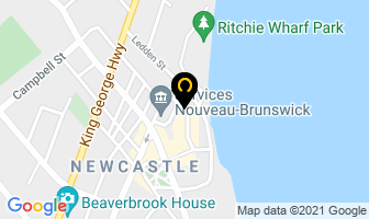 Miramichi River Boat Tours in Newcastle map