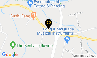 Misner Brad in Kentville map