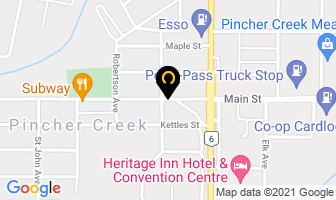 Miso Sushi in Pincher Creek map