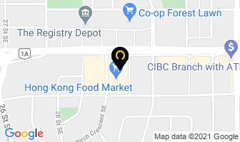 Misses Coin Laundry in Calgary map