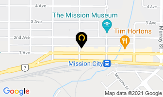 Mission Community Center in Mission map