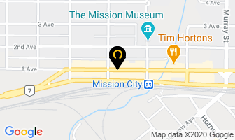 Mission Community Skills Centre in Mission map