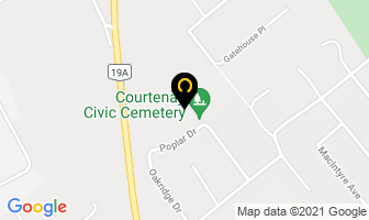 Mission Hill Crematorium in Courtenay map