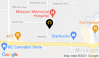 Mission Oaks Medical Centre in Mission map