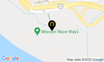Mission Race Ways in Mission map