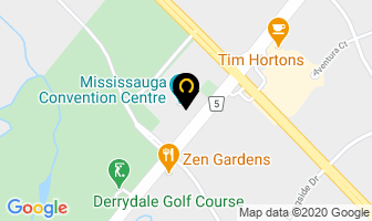 Mississauga Convention Centre in Mississauga map