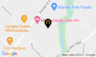 Mississauga Etobicoke Storage in Mississauga map