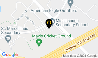 Mississauga Secondary School in Mississauga map