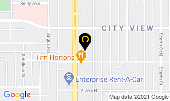 Mister Transmission in Regina map