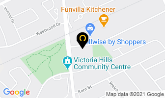 Mitchell Animal Hospital in Kitchener map