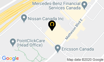 Mitchell Sandham Pastor in Mississauga map