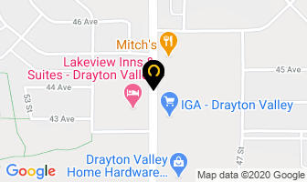 Mitch's Family Restaurant in Drayton Valley map