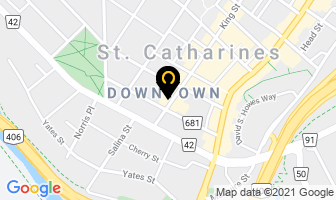 Mixed Styles in St. Catharines map