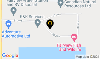 Mjb Slickline Services Inc in Fairview map