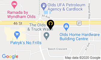 Mobil 1 Lube Express in Olds map