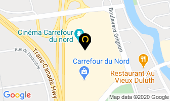 Mobile Snapopen Carrefour Du Nord in Saint-Jérôme map