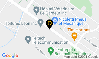 Mobilier Boomrang in L'Assomption map