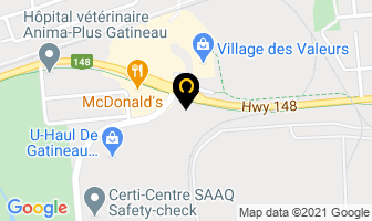 Mobiphone in Gatineau map