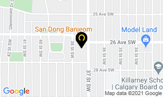 Modern & Antiques Upholstery Ltd in Calgary map