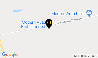 Modern Auto Parts Limited in Norfolk County map