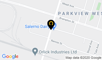 Modern Elevator Maintaince And Repair in Hamilton map